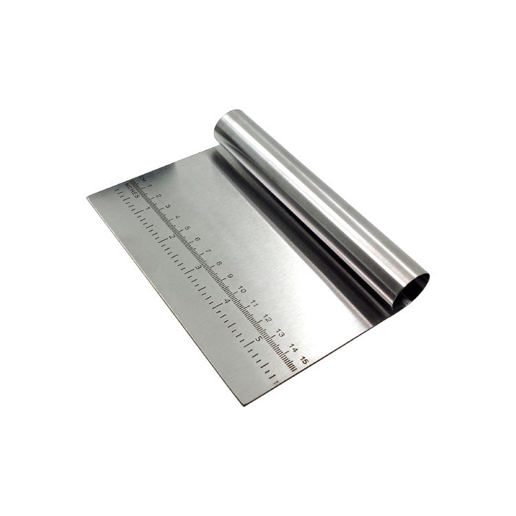 Stainless Steel Dough Cutter And Scraper For Kitchen The Cozy Merchant