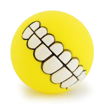 Squeaky Rubber Teeth Pet Toy Pet Essentials-9