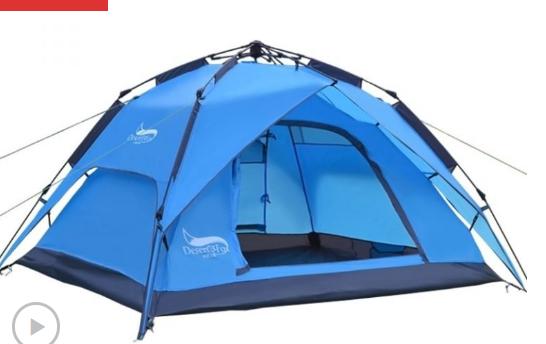 DesertFox 4-Person Camping Tent Base Nexo