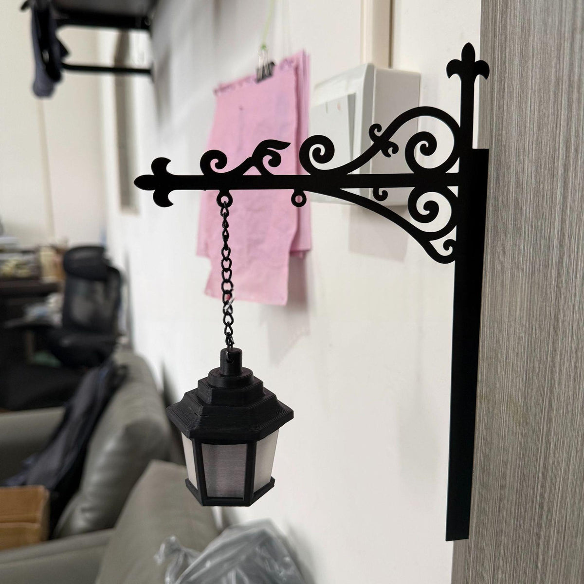 T Library Bookshelf Lighting Lantern Metal Craftwork The Cozy Merchant
