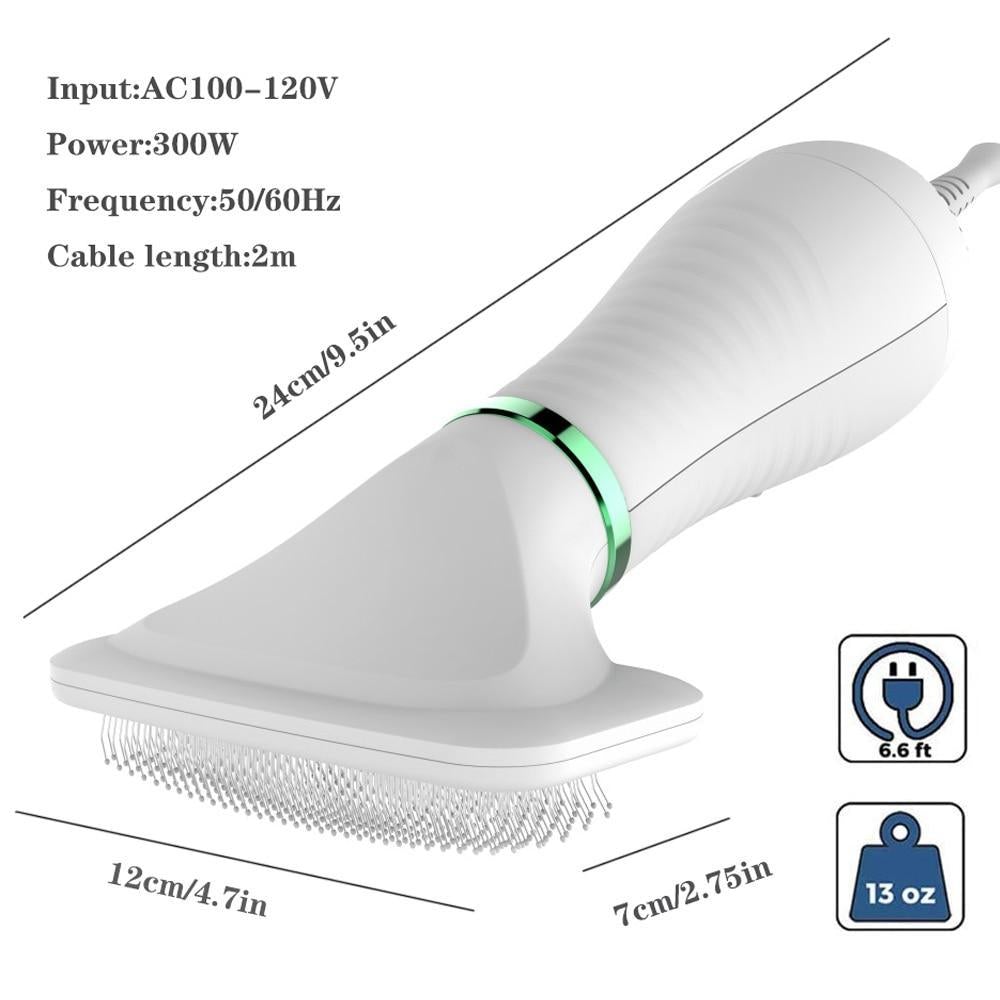 2-in-1 Pet Dryer Brush Pet Essentials-9