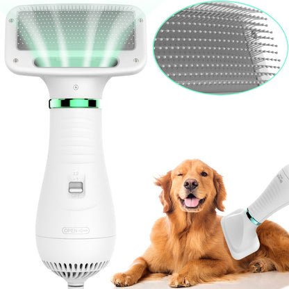 2-in-1 Pet Dryer Brush Pet Essentials-9