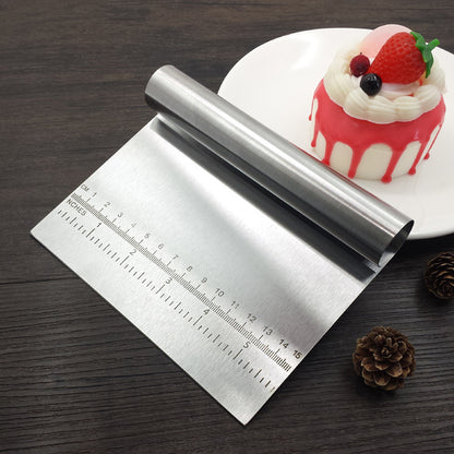 Stainless Steel Dough Cutter And Scraper For Kitchen The Cozy Merchant