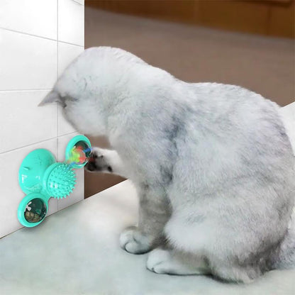 Scratch Hair Windmill Cat Toy Pet Essentials-9