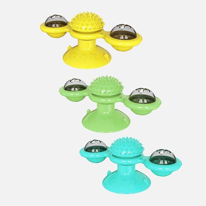 Scratch Hair Windmill Cat Toy Pet Essentials-9