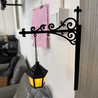 T Library Bookshelf Lighting Lantern Metal Craftwork The Cozy Merchant