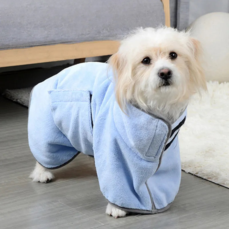 Pet Bathrobe Fast Drying Towel The Cozy Merchant