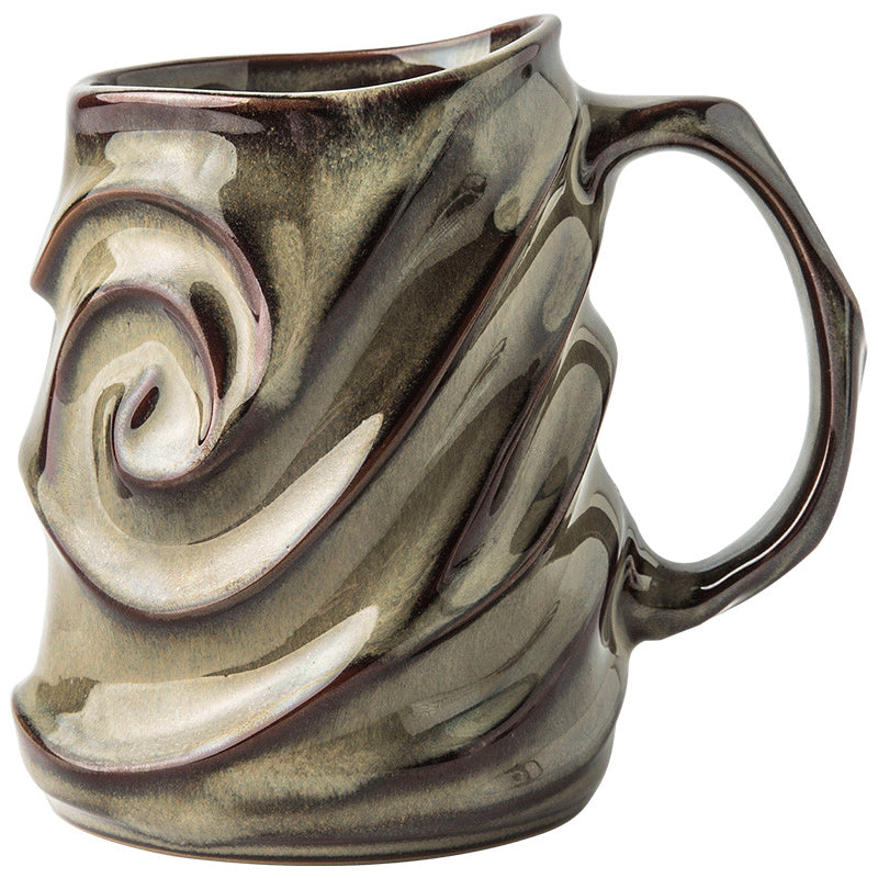Creative Ceramic Coffee Mug - Large Capacity Antique Design The Cozy Merchant