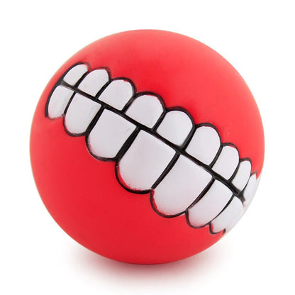 Squeaky Rubber Teeth Pet Toy Pet Essentials-9