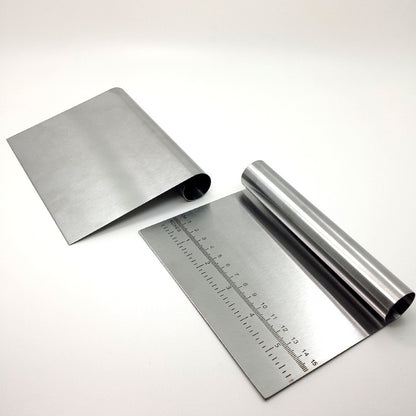 Stainless Steel Dough Cutter And Scraper For Kitchen The Cozy Merchant