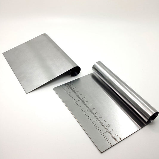 Stainless Steel Dough Cutter And Scraper For Kitchen The Cozy Merchant