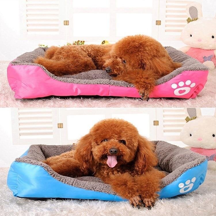Waterproof Fleece Pet Bed Pet Essentials-9