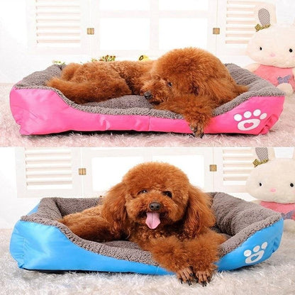 Waterproof Fleece Pet Bed Pet Essentials-9