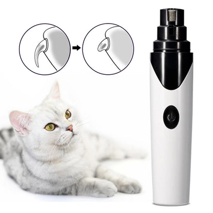 Rechargeable Pet Nail Clipper Pet Essentials-11