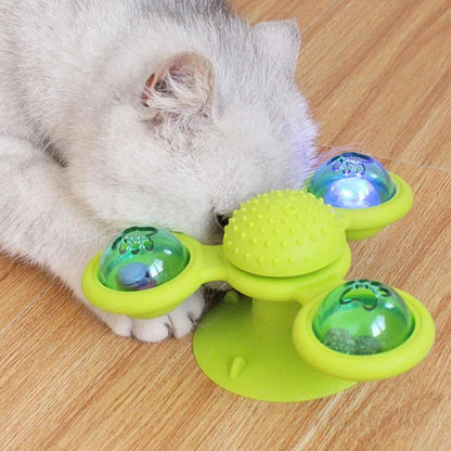Scratch Hair Windmill Cat Toy Pet Essentials-9