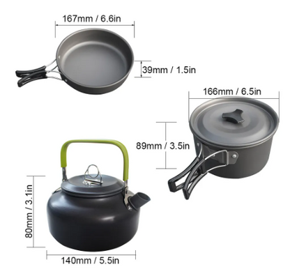 Outdoor Camping Cookware Set Base Nexo