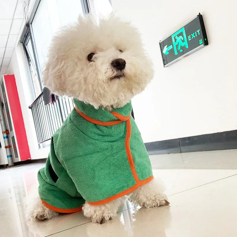Pet Bathrobe Fast Drying Towel The Cozy Merchant