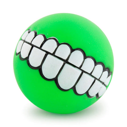 Squeaky Rubber Teeth Pet Toy Pet Essentials-9